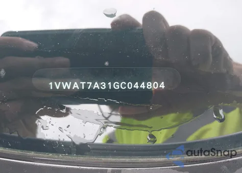 2016 Volkswagen Passat 1.8T S из США, поврежденный, VIN 1VWAT7A31GC044804